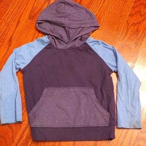 Toddler hooded long sleeve shirt